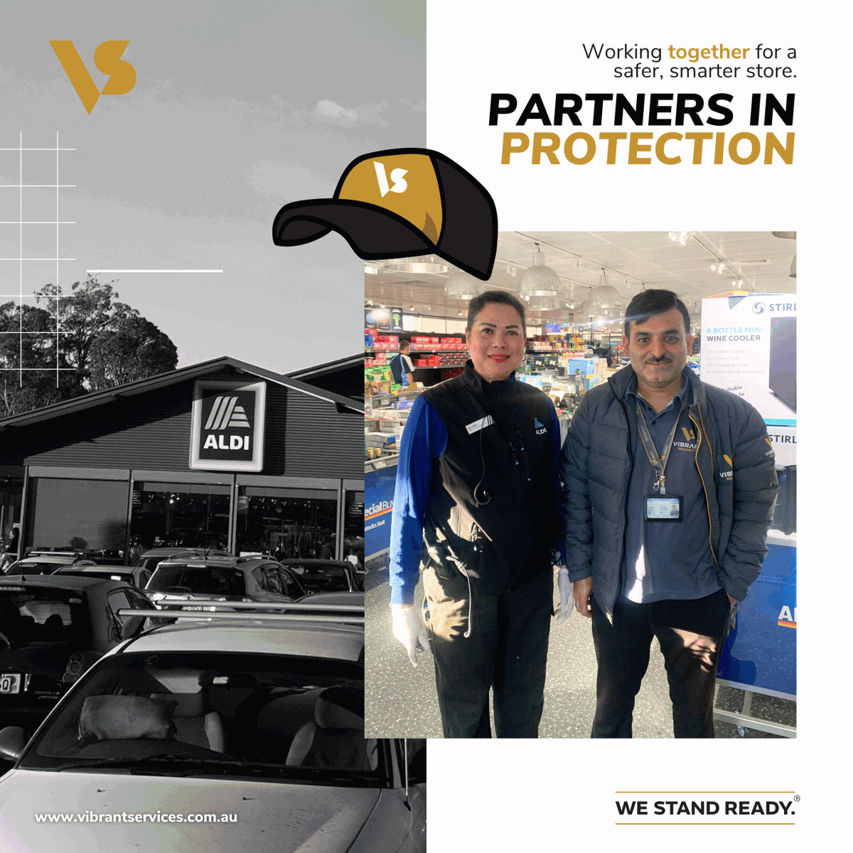 Collaboration at its best! 💼
Our Security Officer and the Aldi Store Manager working hand-in-hand to ensure customer safety and prevent stock loss.

#VIBRANT #RetailSecurity #LossPrevention #AldiAustralia #WeStandReady