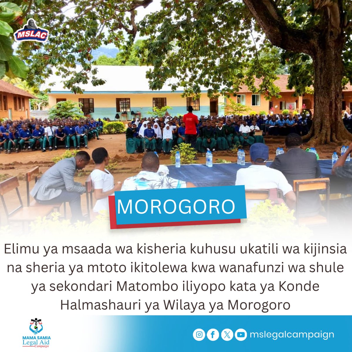 Malcom_X (@juma_hamlo) on Twitter photo Kazi Nzuri Inafanywa na Rais wetu <a href="/SuluhuSamia/">Samia Suluhu</a> kuleta Maendeleo kwa Watanzania. Pia Dr. Samia ameleta Msaada wa kisheria Bure kwa Watanzania wote. #sisinitanzania #mslac #SSH #katibanasheria #samiamitanotena #kazinaututunasongambele #matokeochanya #siondototena Kazi Nzuri Inafanywa na Rais wetu <a href="/SuluhuSamia/">Samia Suluhu</a> kuleta Maendeleo kwa Watanzania. Pia Dr. Samia ameleta Msaada wa kisheria Bure kwa Watanzania wote. #sisinitanzania #mslac #SSH #katibanasheria #samiamitanotena #kazinaututunasongambele #matokeochanya #siondototena