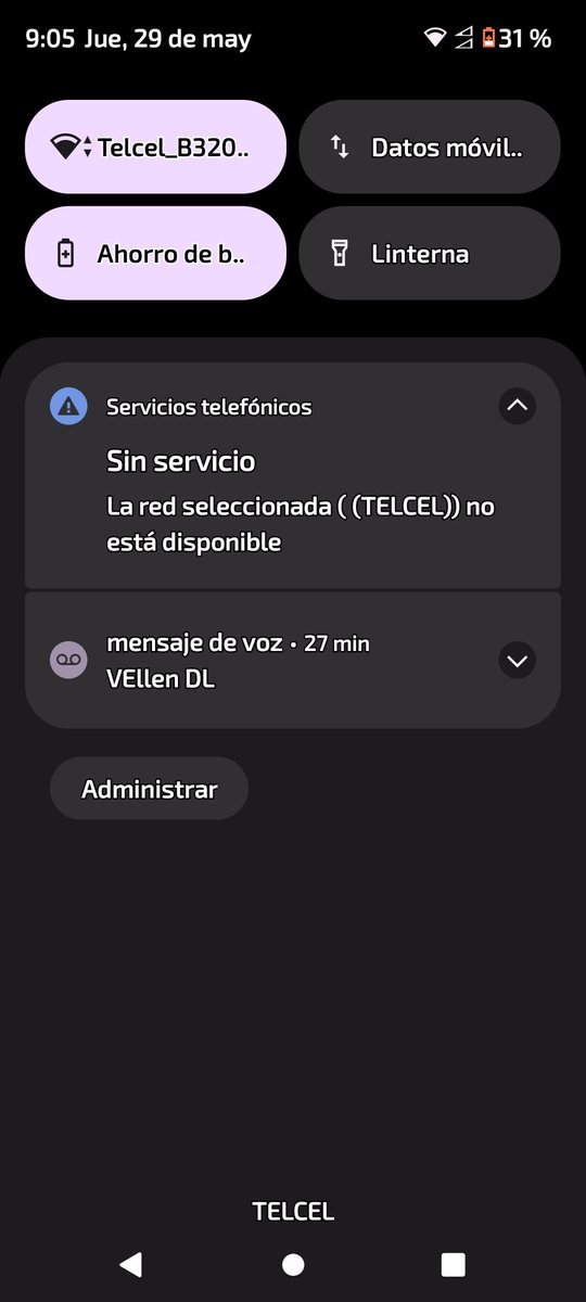 polialuminio's tweet photo. @Telcel  no tengo servicio, dice red no disponible, entonces que pasa ???!!! https://t.co/yGRCxxBowW