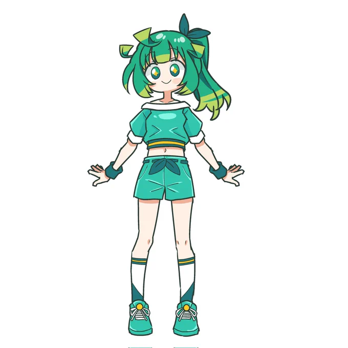 ミド子衣替え計画 #イラスト #みどびよ