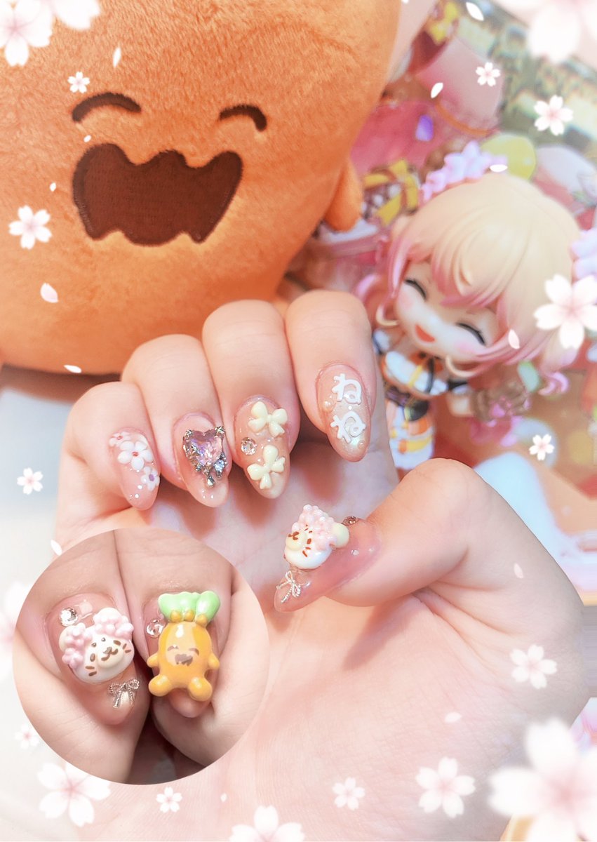 ねねち大好き🧡🧡
だから痛ネイル作っちゃったぁかわいすぎて何回でも見ちゃうのっ૮ o̴̶̷᷄ ·̫ o̴̶̷̥᷅ ა

#ねねアルバム #ホロライブ 
#桃鈴ねね #痛ネイル