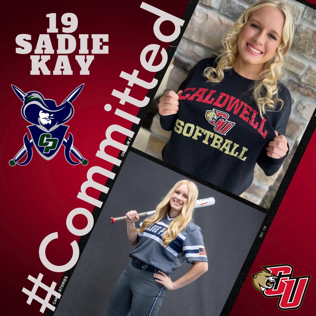 TWCP Softball (@twcpsoftball) on Twitter photo 🚨Breaking News 🚨
Congrats to <a href="/SadieSavageTKD/">Sadie Kay 2026 08 🇺🇸🇮🇹</a> on her COMMITMENT to Caldwell University!!! Great job kid!
#AwwwCP #ContinueTheClimb 🚨Breaking News 🚨
Congrats to <a href="/SadieSavageTKD/">Sadie Kay 2026 08 🇺🇸🇮🇹</a> on her COMMITMENT to Caldwell University!!! Great job kid!
#AwwwCP #ContinueTheClimb