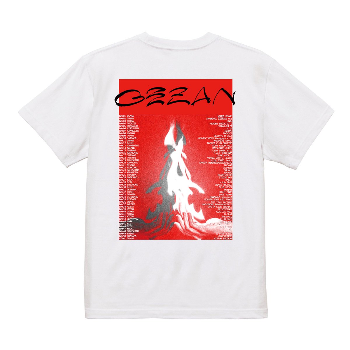 NEW MERCH】 本日『集炎』 DAY3千葉公演より新作グッズ販売開始 先行