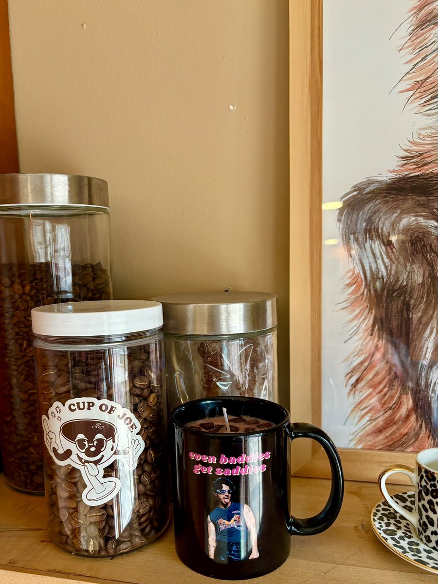 Oh AND the Cup Of Joe candle I made for <a href="/joejonas/">J O E  J O N A S</a> using the cup of Joe beans from Jonas con. Blessed I was able to give it to him 🥹
