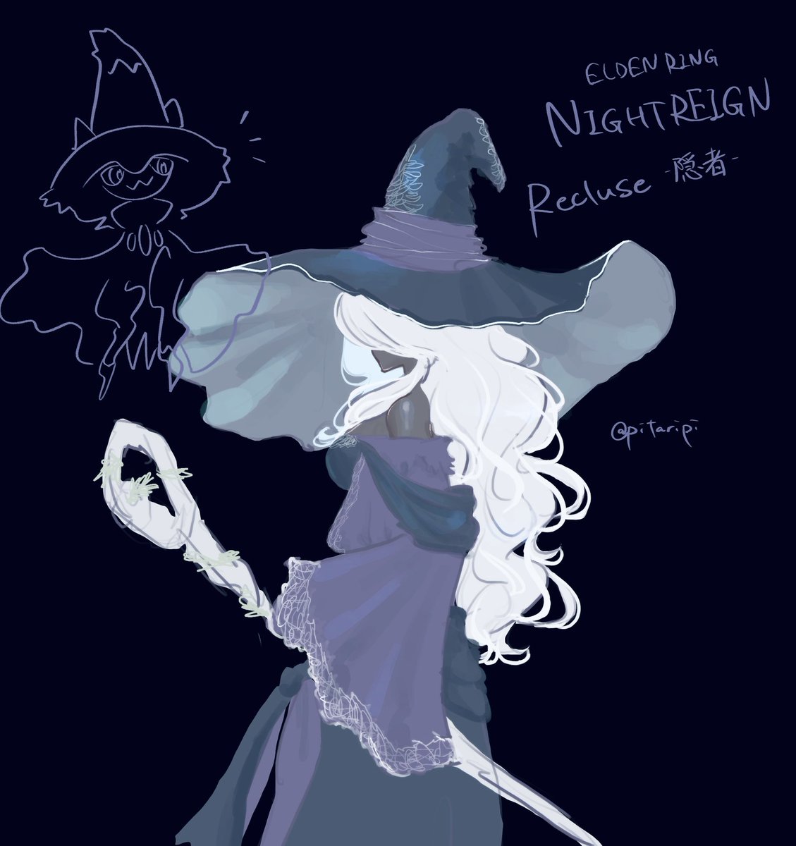 エルデンリングよりはるかに難しくて泣いてるけど隠者のデザインが優勝してて頑張りたいの気持ち。全てのゲームこの子使ってプレイしたいくらい世界一好き。
PC版ナイトレインやってる人いないすか