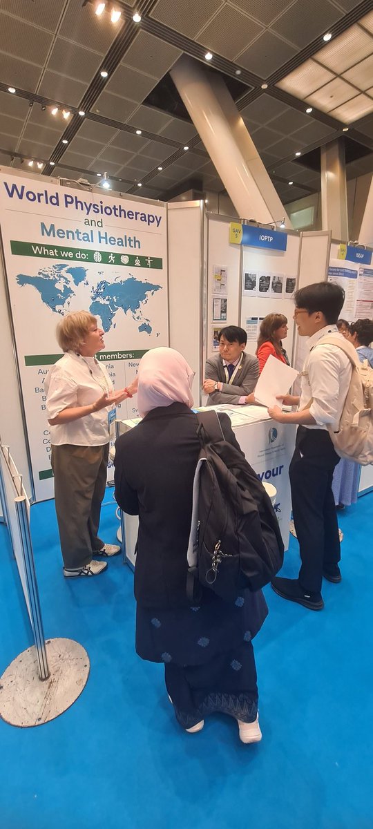 WorldPhysioMH's tweet image. Pass by our stand at #WorldPhysio2025! 🍬 Grab some sweets and discover how integrating mental health can strengthen your clinical practice. See you!
