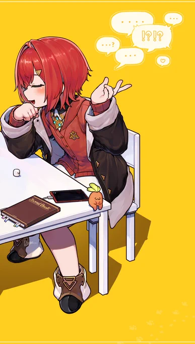 アンちゃんの雑談はいいぞ… #絵ンジュ