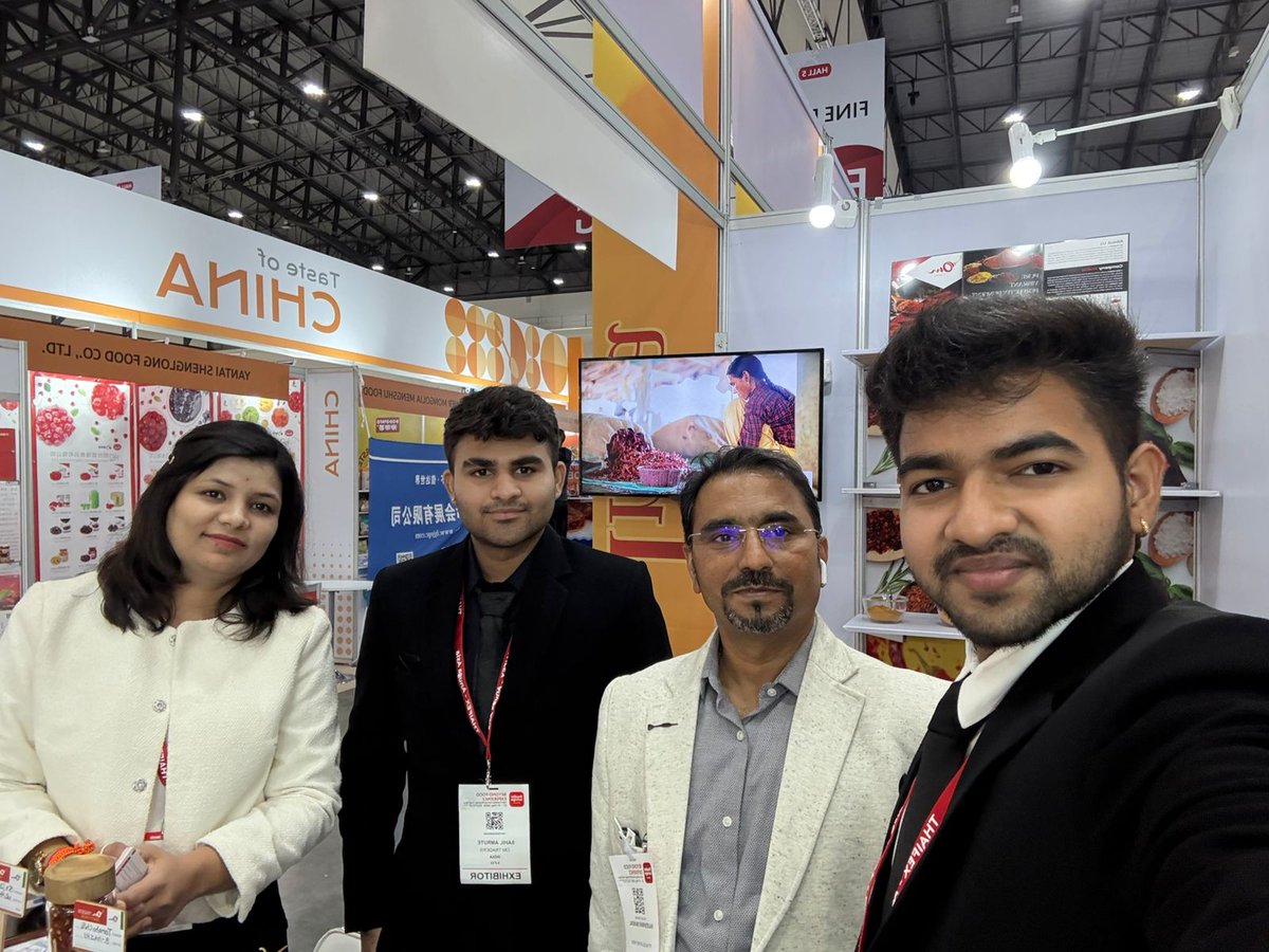 RajdularBrother's tweet photo. 🌍 Exciting Moments at Thaifex Anuga Asia 2025! 🌍

#THAIFEX2025 #thaifexanugaasia2025 #thaifex https://t.co/WRTVHuqZie