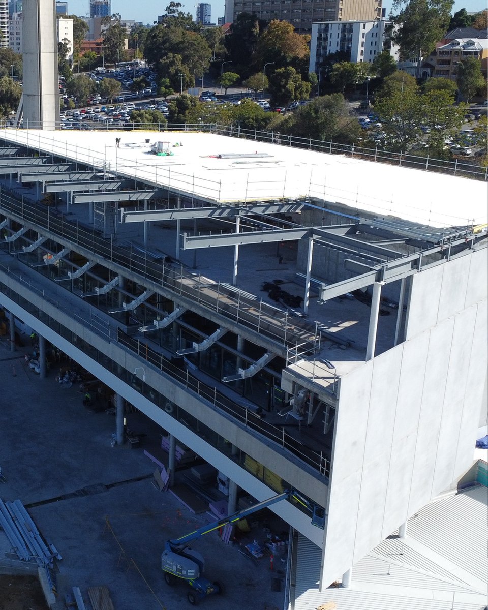 Thrilled to stand alongside our funding partners the WA Government, Australian Government and City of Perth to celebrate our new building reaching its highest structural point.

Learn more: wacaground.com.au

#WGIP #PerthCityDeal