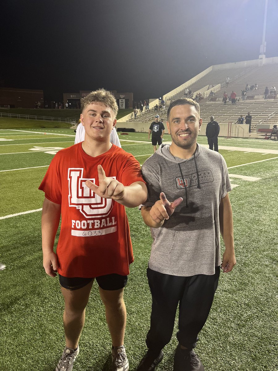 Justin Marchuk (@justin_marchuk) on Twitter photo Had an amazing camp day at Lamar. Thank you <a href="/Coach_Cannata/">Matt Cannata</a> for the tips. #Raiders <a href="/CoachCMcDonald3/">Chase McDonald</a> Had an amazing camp day at Lamar. Thank you <a href="/Coach_Cannata/">Matt Cannata</a> for the tips. #Raiders <a href="/CoachCMcDonald3/">Chase McDonald</a>