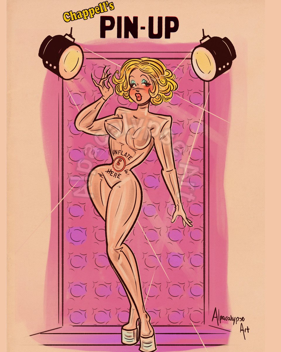 Alpacalypse Art (@alpacalypsea) on Twitter photo Supermodel of the world <a href="/ChappellRoan/">Chappell Roan</a> on the Drag Race main stage ✨️🎈💋
DeCarlo pinup pulling out all the exaggerations Supermodel of the world <a href="/ChappellRoan/">Chappell Roan</a> on the Drag Race main stage ✨️🎈💋
DeCarlo pinup pulling out all the exaggerations