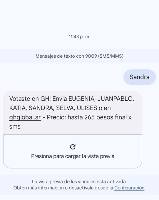 BlissedRtu's tweet photo. POR CADA COMENTARIO Y RT DE SANDRA AL 9009 LE ESTAREMOS ENVIANDO 50 VOTOS APROVECHEN🚨

#GranHermano https://t.co/nQd5WuiOw7