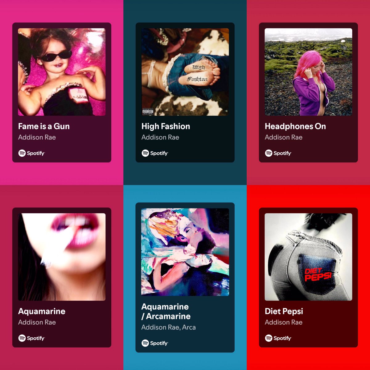 this run is insane.. addison rae is the new pop princess you’ll have to accept it