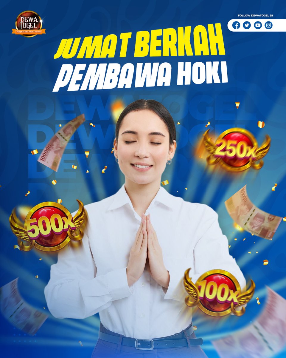 Jumat Berkah pembawa hoki nih! Jangan sampe lewatin kesempatan hoki maximalnya bessss

Klaim Bonus DP10% &amp; Bonus Free Saldo 25K khusus untuk kamu pelanggan baru! Buruan Klaim Sekarang 💸💸