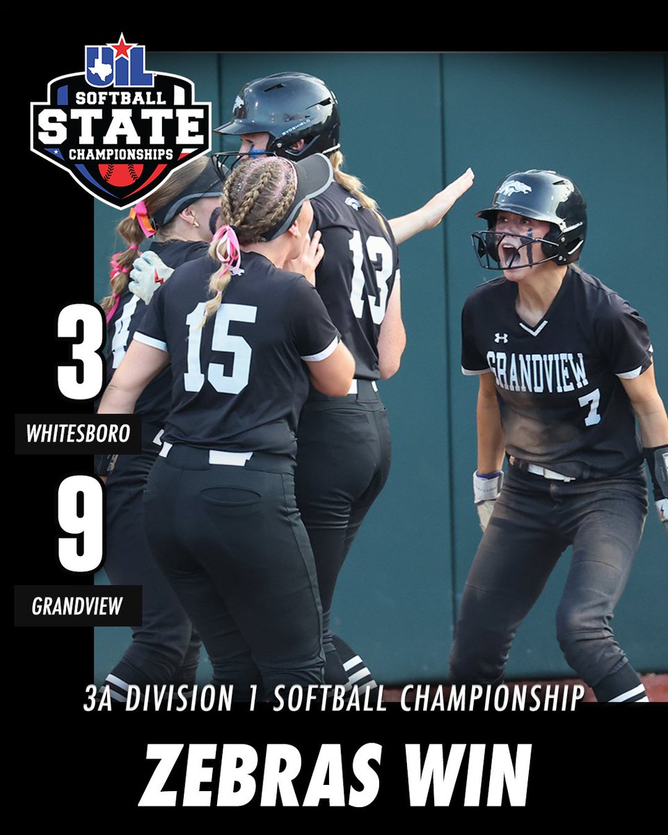 The Zebras get the W! 🏆🥎

Box Score ➡️ bit.ly/4kGyLau