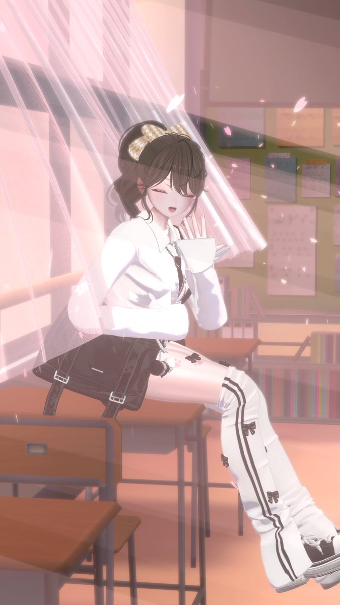 우리 처음 대화했을때 기억나?🤭
#Sio_3D #VRChat