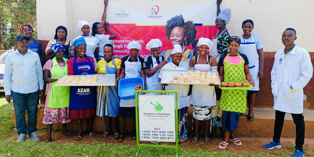 warmheartsug's tweet image. #EmployingYouths
Through a holistic approach. We &amp;amp; @GoshensN are currently training different cohorts in #Nutritious bakery 🥯, as we create meaningful employment opportunities. 

Much as the youths need to be employed, they too need to live free from non-communicable diseases!