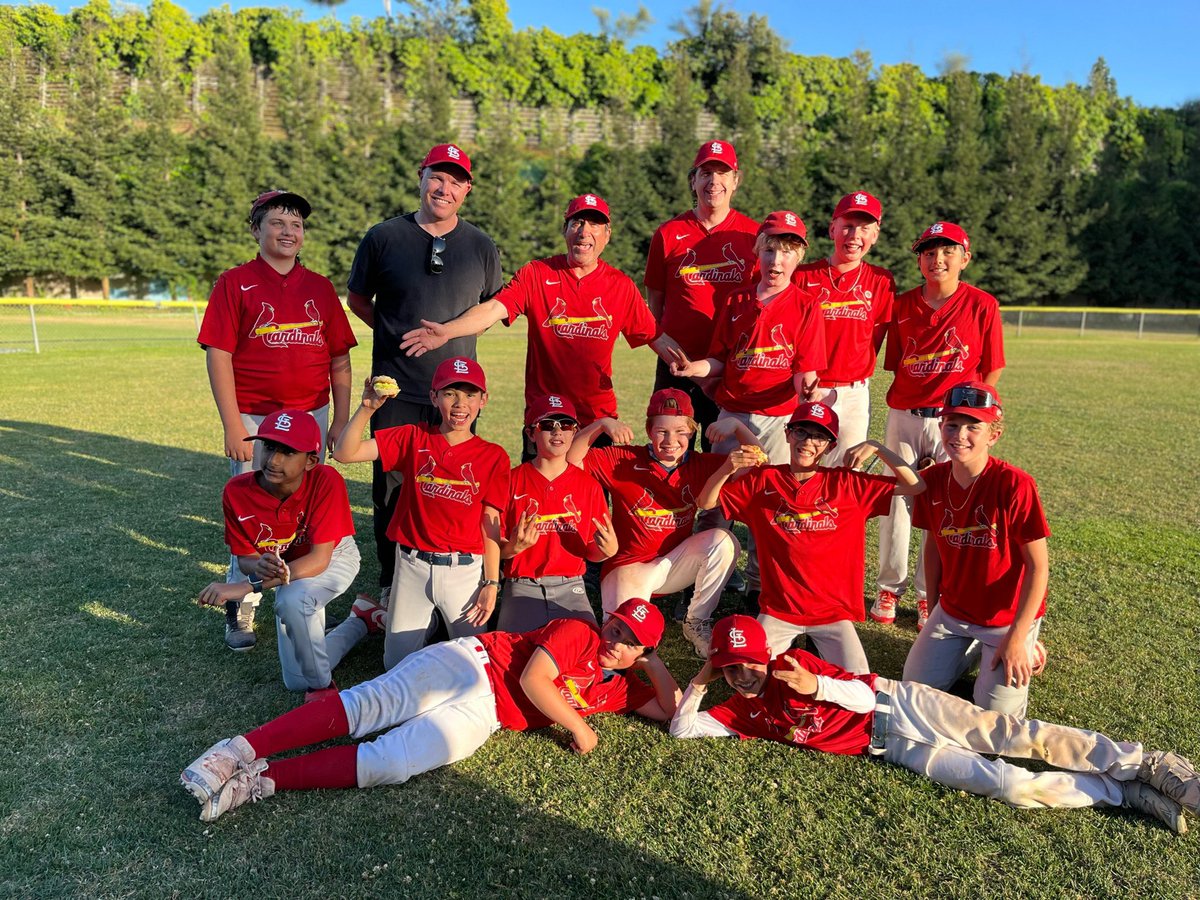 What a season! 
#Oakland <a href="/nollsoll/">NOLL/SOLL</a> <a href="/LittleLeague/">Little League</a> Majors champions!
We went 18-1-1 and won the championship game tonight 12-3. The best bunch of boys I’ve ever coached. Congrats Cardinals!