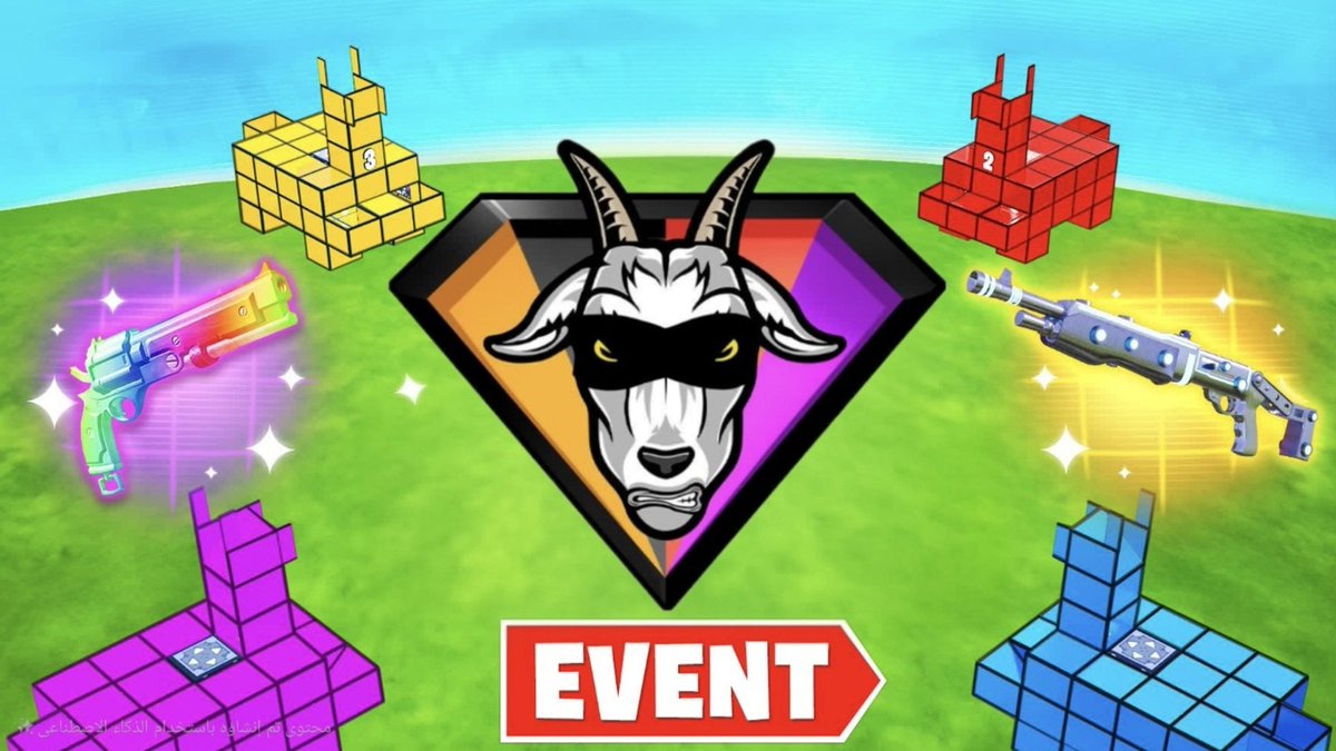 GO GOATED ZONE WARS event
 4 Teams Battle 🐐
🌀 Classic Zone Wars Game 🌀
👥Select Your Team👥
💾 Eliminations Save 💾

8035-7995-3042