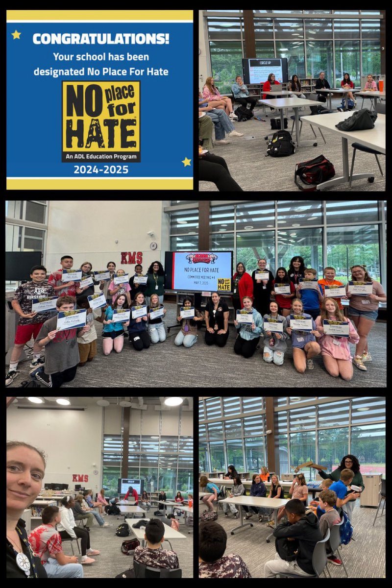 KMS Counselors-Cougar Pride (@counselors_kms) on Twitter photo We received a wonderful surprise in the mail today!👀 We are so proud of our No Place for Hate Committee and the work they put in to help KMS earn this distinction! 🙌🤩 #KMSCougarPride 🐾 <a href="/ADL/">ADL</a> <a href="/HumbleISD_CBS/">HumbleISD_CBS</a> <a href="/mrs_kmsconsel/">Mrs. Gutierrez</a> <a href="/Mrs_MercedesF/">Mercedes Filoteo</a> <a href="/cwoottie/">Christie Wootton</a> #ShineOn💡<a href="/TxCAtweets/">Texas Counseling Association</a> We received a wonderful surprise in the mail today!👀 We are so proud of our No Place for Hate Committee and the work they put in to help KMS earn this distinction! 🙌🤩 #KMSCougarPride 🐾 <a href="/ADL/">ADL</a> <a href="/HumbleISD_CBS/">HumbleISD_CBS</a> <a href="/mrs_kmsconsel/">Mrs. Gutierrez</a> <a href="/Mrs_MercedesF/">Mercedes Filoteo</a> <a href="/cwoottie/">Christie Wootton</a> #ShineOn💡<a href="/TxCAtweets/">Texas Counseling Association</a>