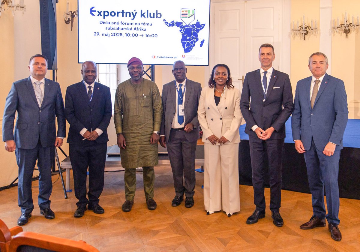 ValerieRugene's tweet image. I had the privilege of representing Kenya at the Export Club Forum held in Bratislava, Slovakia, on May 29, 2025. The event was hosted by EXIMBANKA SR in partnership with the Ministry of Foreign and European Affairs of the Slovak Republic, with a focus on strengthening trade and…