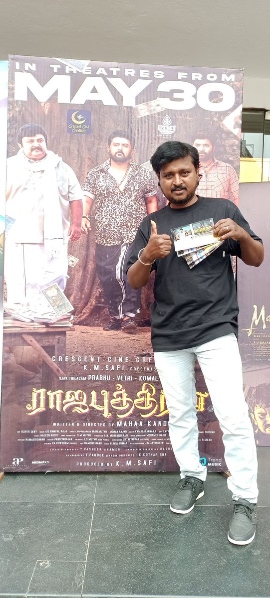 BoopathyActor's tweet photo. #rajaputhiran Movie Today on Big Screen https://t.co/Gy47TB7yl2