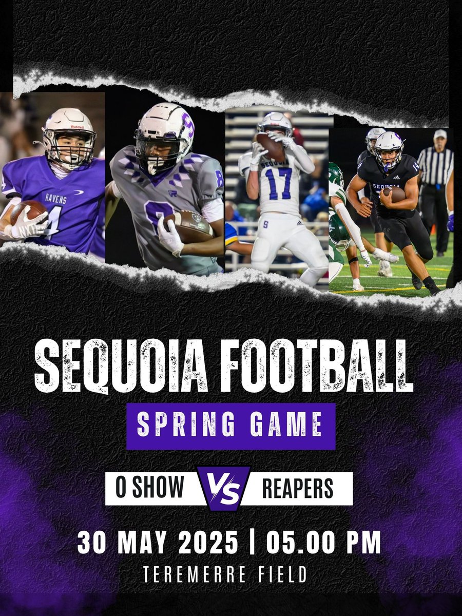 Let’s end spring and school year with some competition! 
The O Show vs The Reaper Defense !! One Tribe One Flock 🐦‍⬛