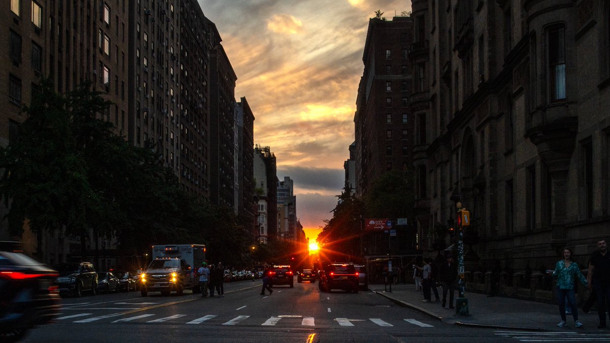 I got #manhattanhenge five years been chasing this shot