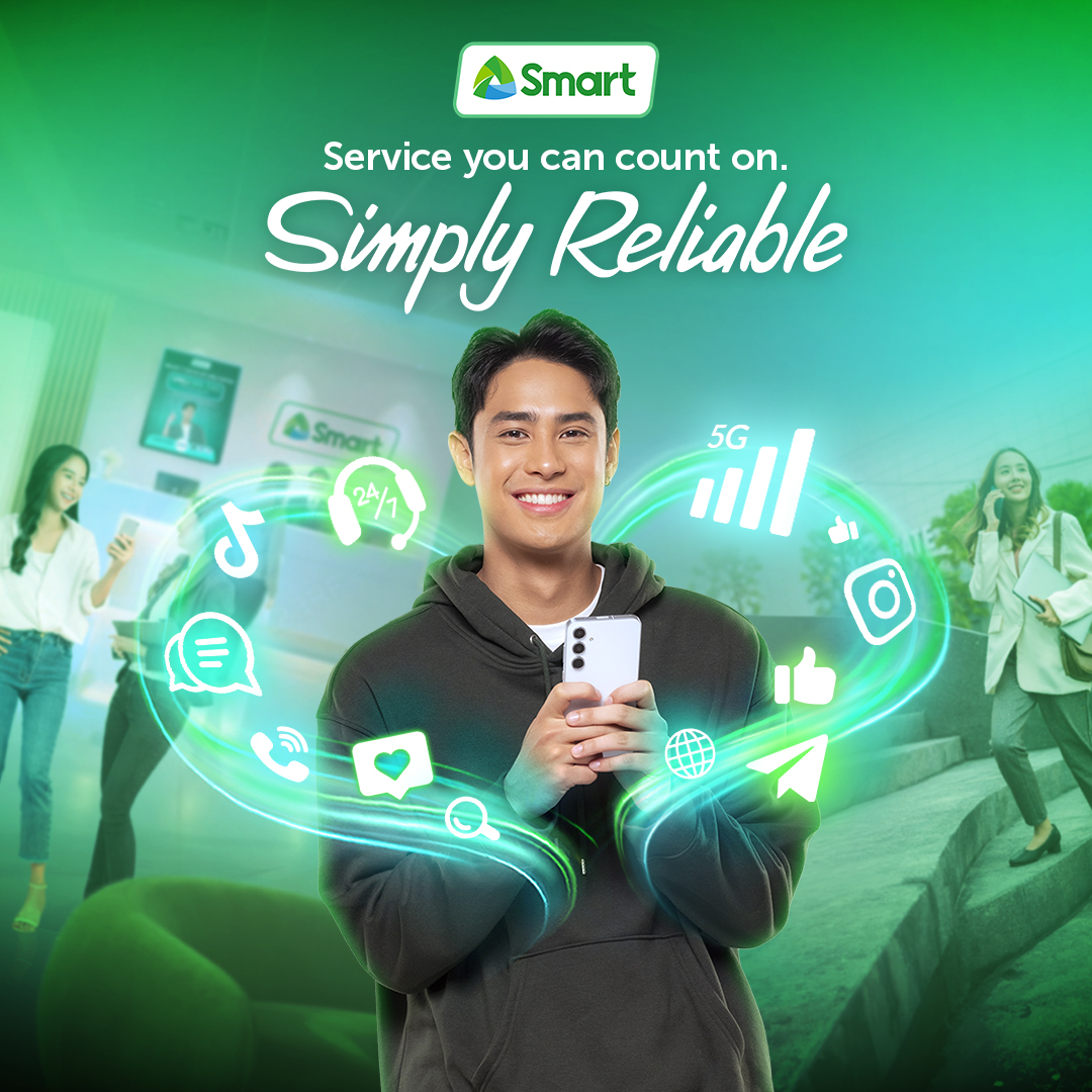 In a world that never stops moving, you need a network you can count on — great deals, strong signal, and personal support at over 123 Smart Stores nationwide. 

Drop by your nearest Smart Store today and experience why we’re Simply Reliable. 💚