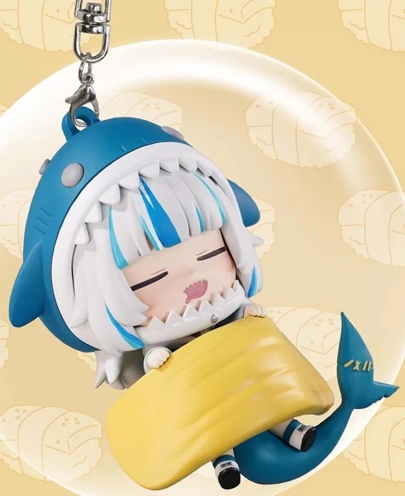 #キーホルダー「がうる・ぐら(玉子焼き) 寿司布団フィギュア バーチャルYouTuber #ホロライブ」好評販売中🦈

大人気バーチャルYouTuber「#がうる・ぐら」の寿司布団フィギュアが登場🍣✨
デスクに飾ったり、お寿司と一緒に撮影できる可愛いキーホルダーです🫧

ご購入は👇
s.suruga-ya.jp/0u13e777ia