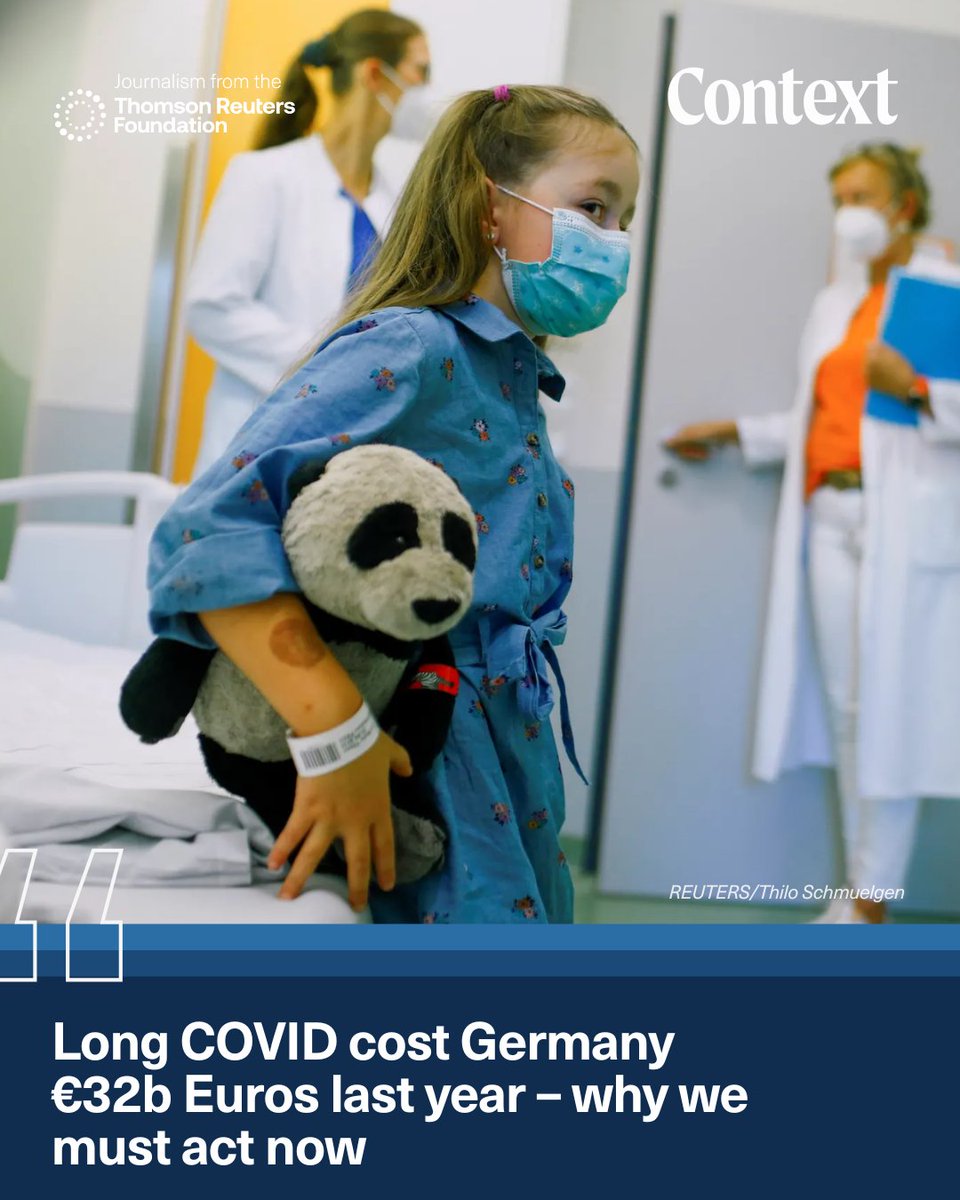 "Long COVID is costing billions of dollars in lost productivity and increased health and welfare costs so why is there so little funding for research?"

✍️ Joerg Heydecke, Founder and Managing Director, ME/CFS Research Foundation, writes for Context. 

🔗 context.news/socioeconomic-…