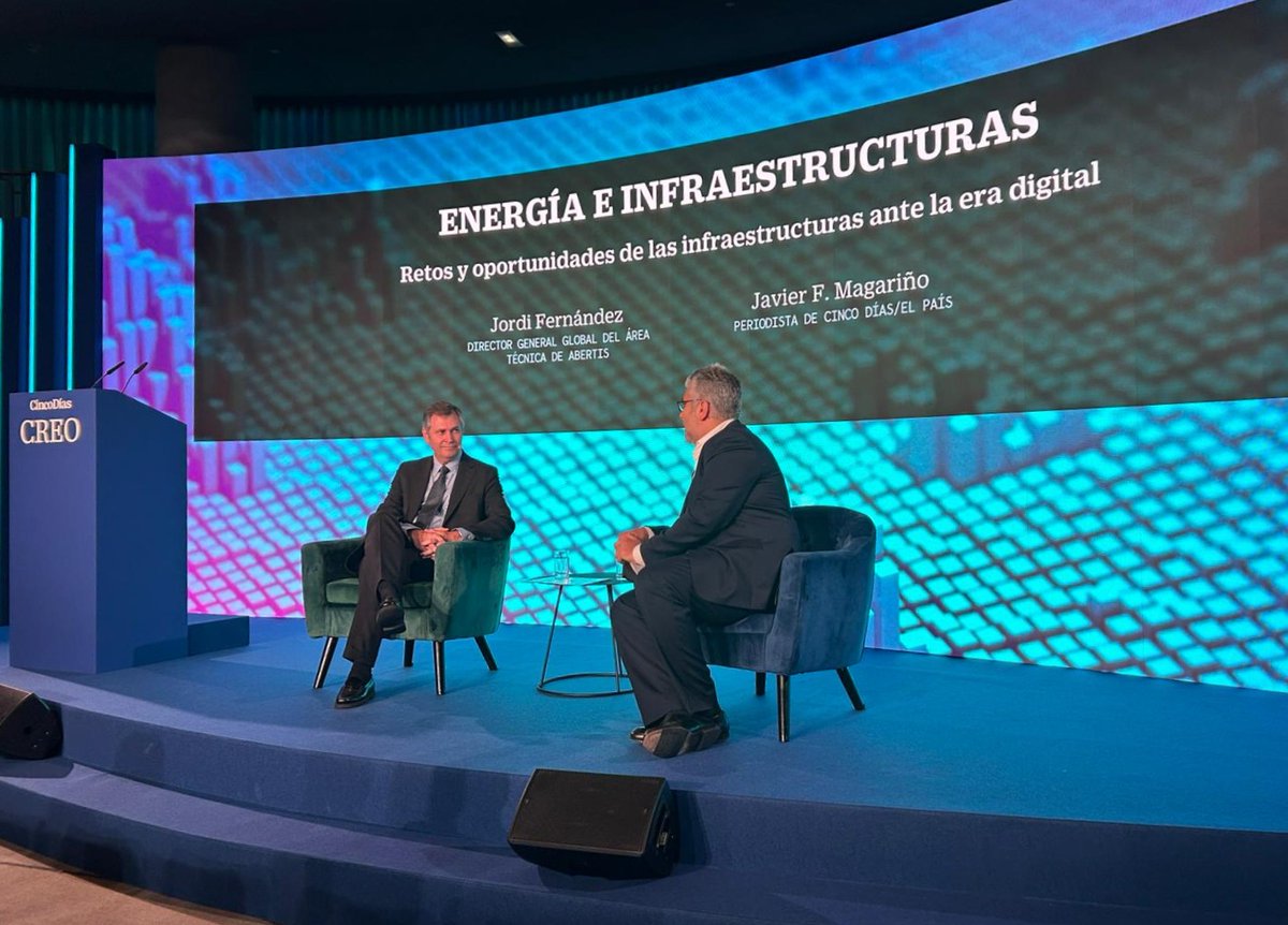 Abertis (@abertis) on Twitter photo 🛣️💡Jordi Fernández, Director General del Área Técnica de Abertis, ha participado en #CREOCincoDías de <a href="/CincoDiascom/">CincoDiascom</a>, para dar respuesta a cómo desde la compañía respondemos a los desafíos de la nueva #movilidad a través de la #seguridad, la #tecnología y la #descarbonización. 🛣️💡Jordi Fernández, Director General del Área Técnica de Abertis, ha participado en #CREOCincoDías de <a href="/CincoDiascom/">CincoDiascom</a>, para dar respuesta a cómo desde la compañía respondemos a los desafíos de la nueva #movilidad a través de la #seguridad, la #tecnología y la #descarbonización.