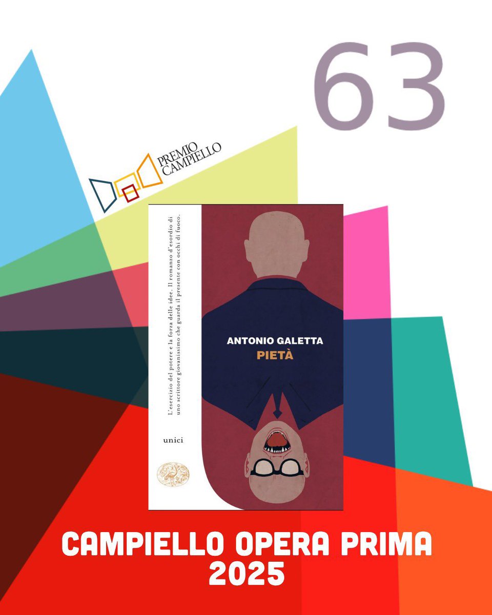 Einaudi editore (@einaudieditore) on Twitter photo Complimenti ad Antonio Galetta, vincitore del <a href="/PremioCampiello/">Premio Campiello</a> #OperaPrima con il suo romanzo PIETÀ, pubblicato nella collana degli «Unici»! Complimenti ad Antonio Galetta, vincitore del <a href="/PremioCampiello/">Premio Campiello</a> #OperaPrima con il suo romanzo PIETÀ, pubblicato nella collana degli «Unici»!