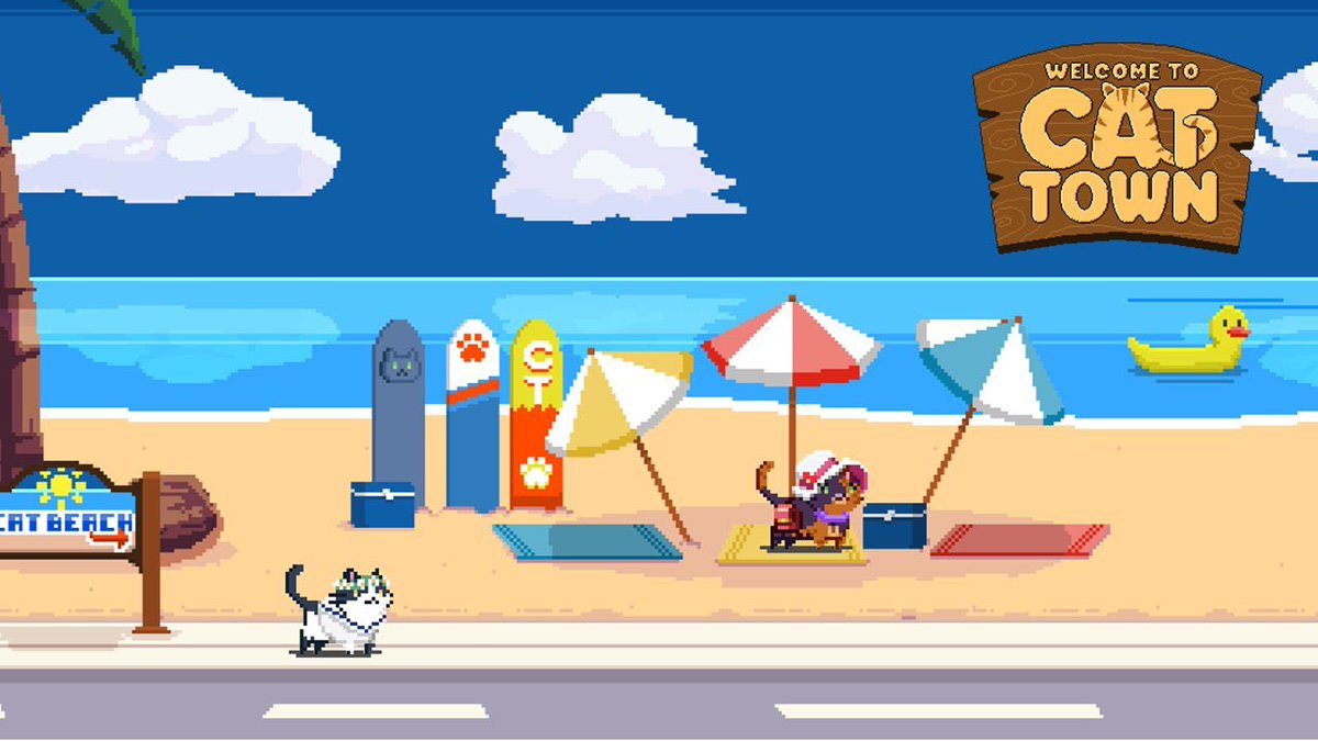 CatTownBase's tweet photo. Cat Town is:

✅ Fully onchain
✅ Player-owned
✅ ERC-20 KIBBLE economy
✅ NPCs with tokenized quests
✅ Adorable as hell
✅ Opportunities to earn rewards 
✅ Weekly Fishing competitions

Come hang out in town!

➡️ cat (dot) town/hideout https://t.co/FY5paMXwUV
