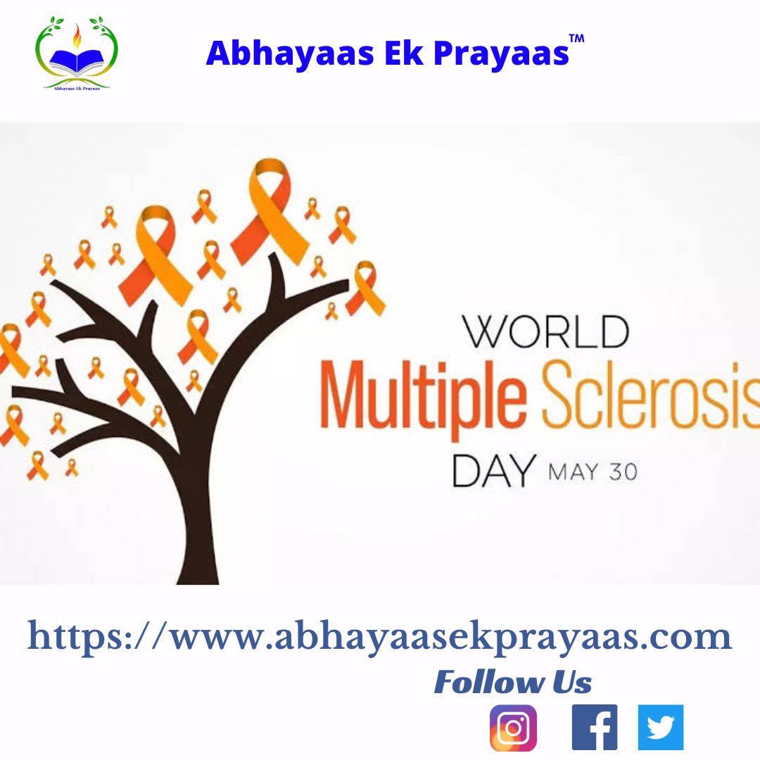 ek_prayaas's tweet photo. "Shining a light on #WorldMultipleSclerosisDay Let's raise awareness about MS, a chronic condition affecting millions worldwide. Together, we can support those living with MS, promote research & advocate for inclusivity & accessibility. #MultipleSclerosisAwareness #Inclusion" https://t.co/V77Myrn1v3