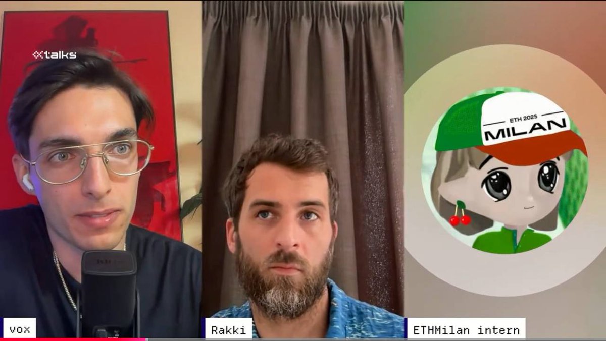 yarj.๐ฎ๐น๐| โ ๐ ๏ธ (@0xyarj) on Twitter photo gMilano ๐ฎ๐น todayโs the day to break down the live by <a href="/0xTalks/">0xTalks - Dentro la Crypto Culture ๐ฝ</a> (follow them on every platform!!!) featuring guest <a href="/eth_milano/">ETHMilan ๐ฎ๐น | 24th June 2025</a>
Quick preface, today I'm feeling hopeless because I still haven't managed to break into the top 1000 of the <a href="/stayloudio/">Loud!</a> leaderboard ๐ช
But let's get to gMilano ๐ฎ๐น todayโs the day to break down the live by <a href="/0xTalks/">0xTalks - Dentro la Crypto Culture ๐ฝ</a> (follow them on every platform!!!) featuring guest <a href="/eth_milano/">ETHMilan ๐ฎ๐น | 24th June 2025</a>
Quick preface, today I'm feeling hopeless because I still haven't managed to break into the top 1000 of the <a href="/stayloudio/">Loud!</a> leaderboard ๐ช
But let's get to