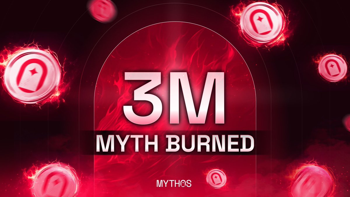 JizzleSzn ⭕️ 🤴 (@davidsonjizzle) on Twitter photo MYTH Supply Keeps Shrinking 💥
3M $MYTH has already gone up in flames on Polkadot a powerful move by <a href="/EnterTheMythos/">Enter the Mythos</a> toward a deflationary economy.
This mirrors trends seen in top ecosystems where reduced token supply has paved the way for long term value.
With FIFA Rivals and MYTH Supply Keeps Shrinking 💥
3M $MYTH has already gone up in flames on Polkadot a powerful move by <a href="/EnterTheMythos/">Enter the Mythos</a> toward a deflationary economy.
This mirrors trends seen in top ecosystems where reduced token supply has paved the way for long term value.
With FIFA Rivals and