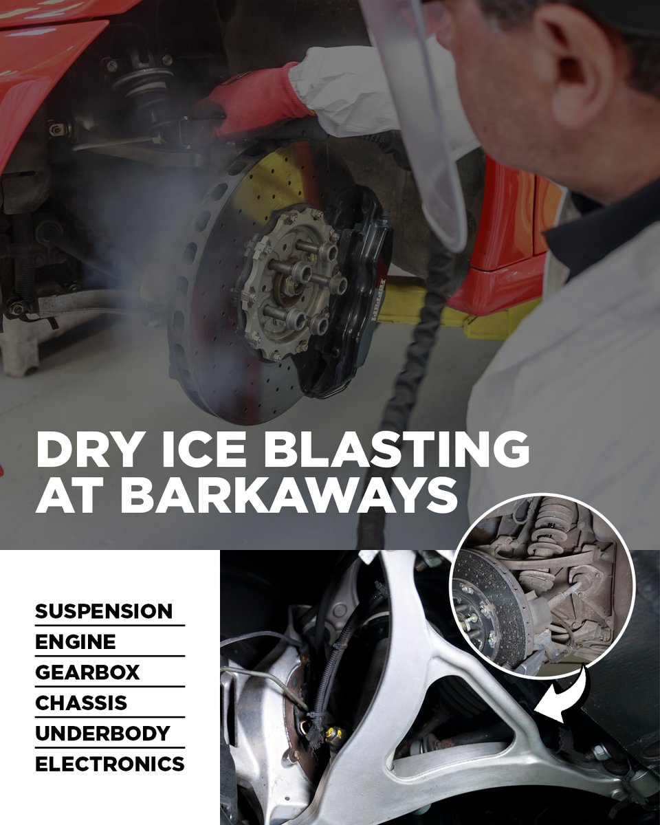 Barkaways (@barkaways) on Twitter photo Dry Ice Blasting at Barkaways.
Watch our latest YouTube video for an in-depth look:
youtu.be/DqKCGO6E3Ts
FOR MORE INFORMATION OR TO BOOK YOUR CAR IN:
+44 (0)1622 872100
service@barkaways.com Dry Ice Blasting at Barkaways.
Watch our latest YouTube video for an in-depth look:
youtu.be/DqKCGO6E3Ts
FOR MORE INFORMATION OR TO BOOK YOUR CAR IN:
+44 (0)1622 872100
service@barkaways.com