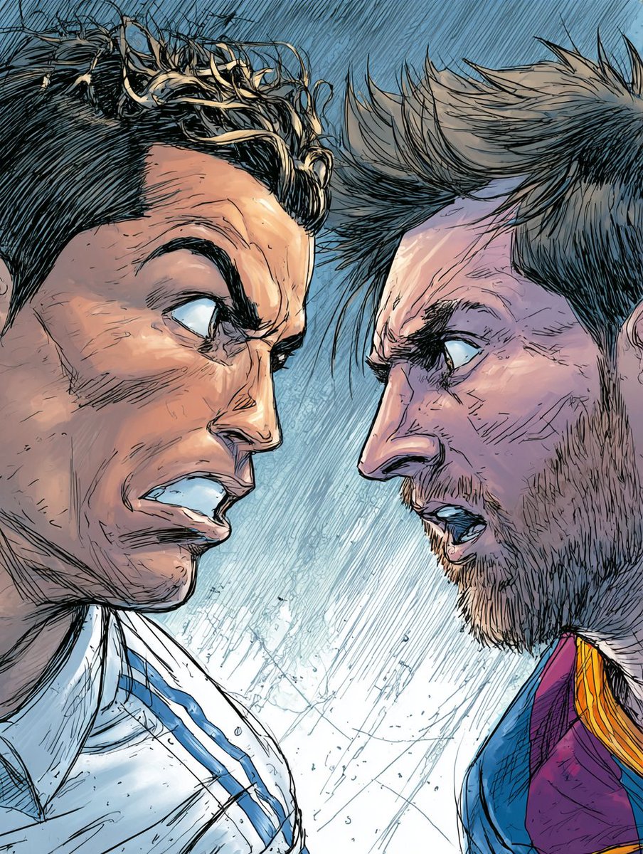 Ronin404's tweet image. Ronaldo or Messi?