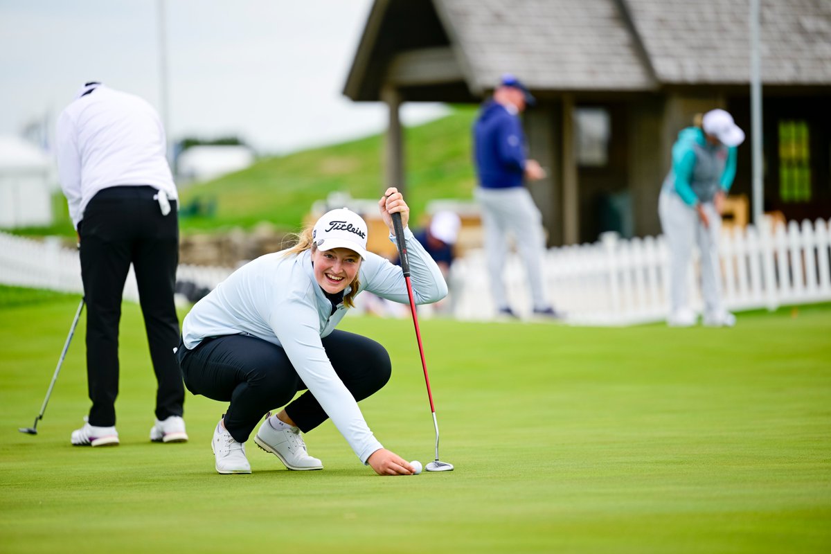 England Golf (@englandgolf) on Twitter photo All smiles from our world number-one amateur <a href="/LottieWoad/">Lottie Woad</a> after round 1 of the U.S Women's Open ๐
Tied-34th (E) alongside Charley Hull as they both look to make the cut with Caley McGinty. โ๏ธ
T34 - Woad, Hull (E)
T105 - McGinty (+4)
#USWomensOpen All smiles from our world number-one amateur <a href="/LottieWoad/">Lottie Woad</a> after round 1 of the U.S Women's Open ๐
Tied-34th (E) alongside Charley Hull as they both look to make the cut with Caley McGinty. โ๏ธ
T34 - Woad, Hull (E)
T105 - McGinty (+4)
#USWomensOpen