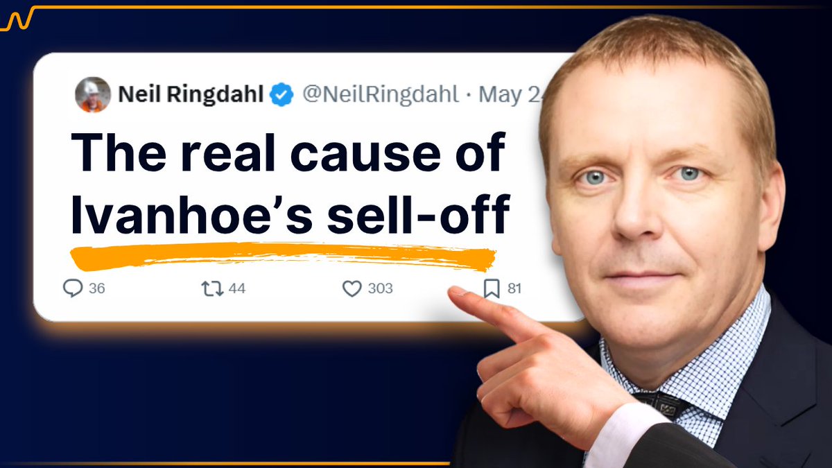 Money of Mine Podcast ⛏️ (@moneyofminepod) on Twitter photo Can Ivanhoe Resurrect Kamoa-Kakula? With <a href="/YellowLabLife/">Yellow Lab Life Capital</a> + <a href="/NeilRingdahl/">Neil Ringdahl</a>
🔗 youtu.be/k3BnjmUsQF8?si…
• Understanding the challenges $IVN.t faces
• Ivanhoe’s path back to premium value
• Why the stock got hit so hard Can Ivanhoe Resurrect Kamoa-Kakula? With <a href="/YellowLabLife/">Yellow Lab Life Capital</a> + <a href="/NeilRingdahl/">Neil Ringdahl</a>
🔗 youtu.be/k3BnjmUsQF8?si…
• Understanding the challenges $IVN.t faces
• Ivanhoe’s path back to premium value
• Why the stock got hit so hard