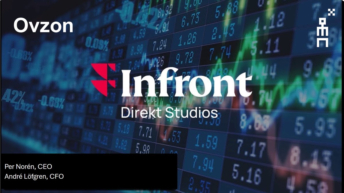 Following our latest press release, we are hosting a webcast featuring our CEO. Per Norén, and our CFO, André Löfgren, at 10 am CET: youtube.com/live/Lvdy2yQAZ…