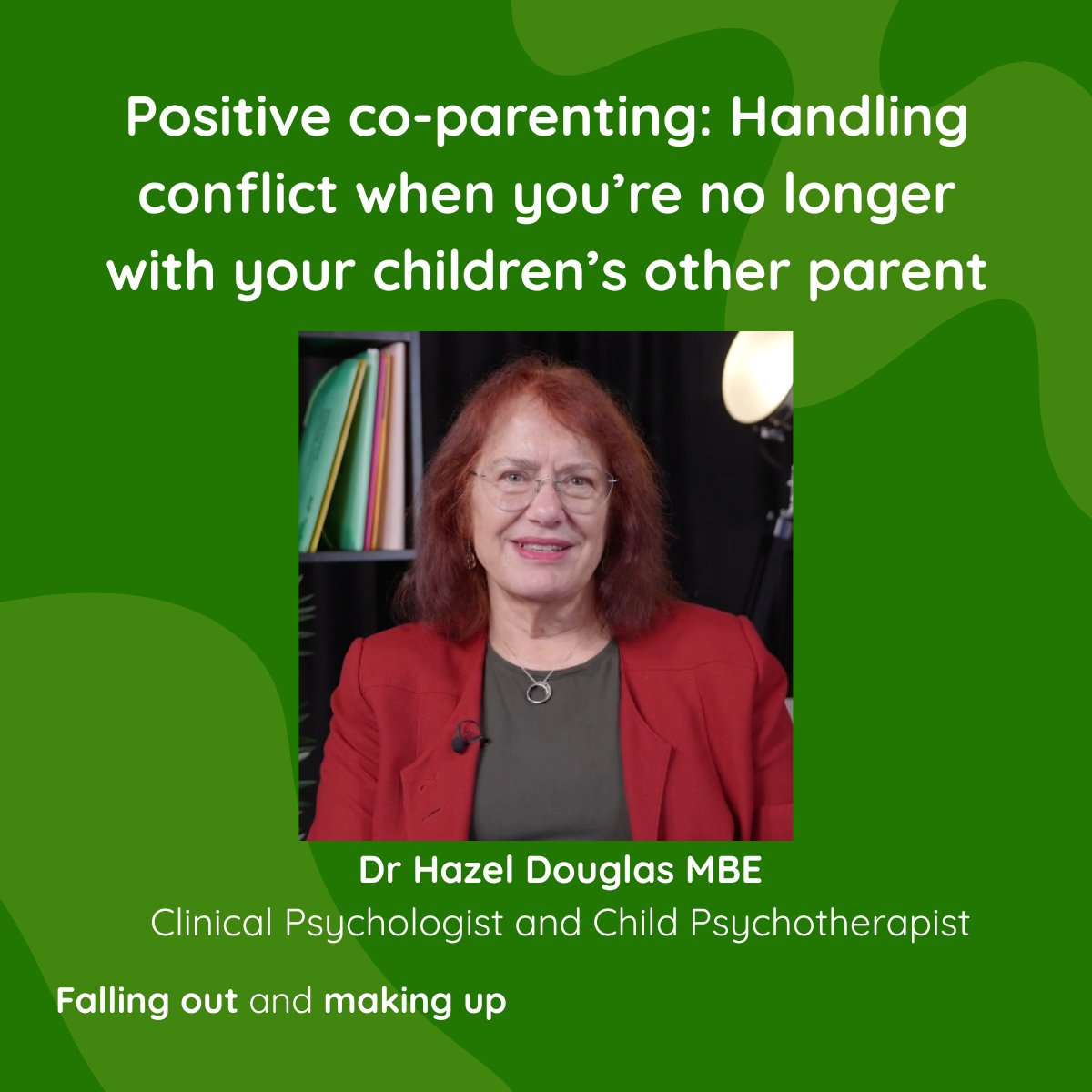 Positive co-parenting isn’t about being best friends.

Instead, it’s about showing up with kindness &amp; emotional awareness.

Dr Hazel Douglas MBE, shares her advice on resolving conflict while co-parenting.

Read more👉tinyurl.com/mwmpkyab