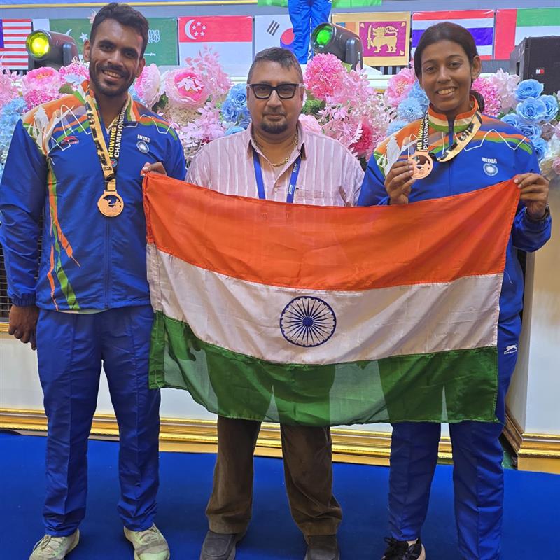 Team India shines at the 2025 Asian Indoor Championship with 16 Gold, 8 Silver, and 8 Bronze medals! Stellar performances across categories showcased talent, teamwork, and unyielding national spirit.