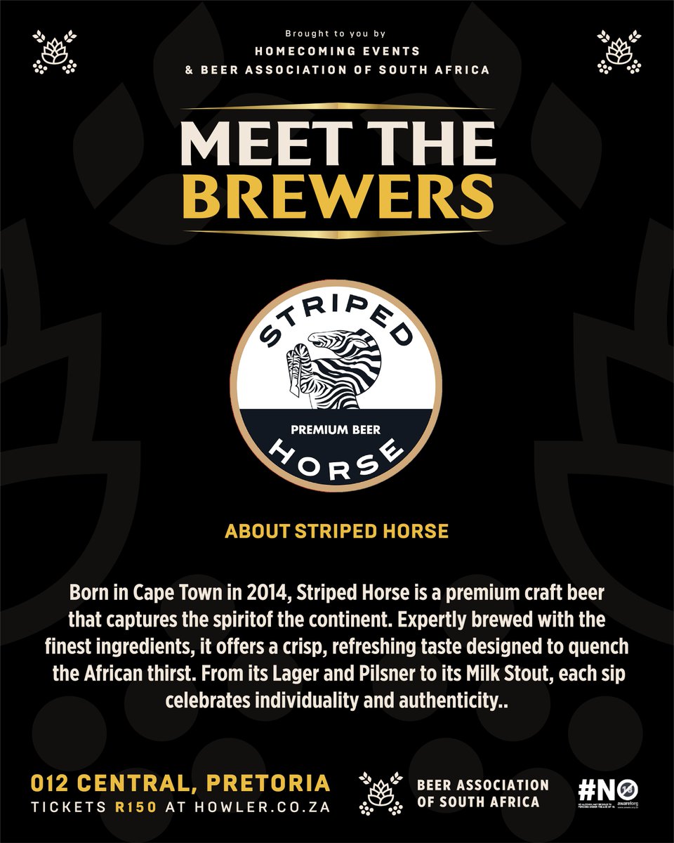 More brewers, more taps and the best vibes all at the #InnerCityBeerFest tomorrow! 🍻

Get your tickets from howler.co.za/InnerCityBeerF…