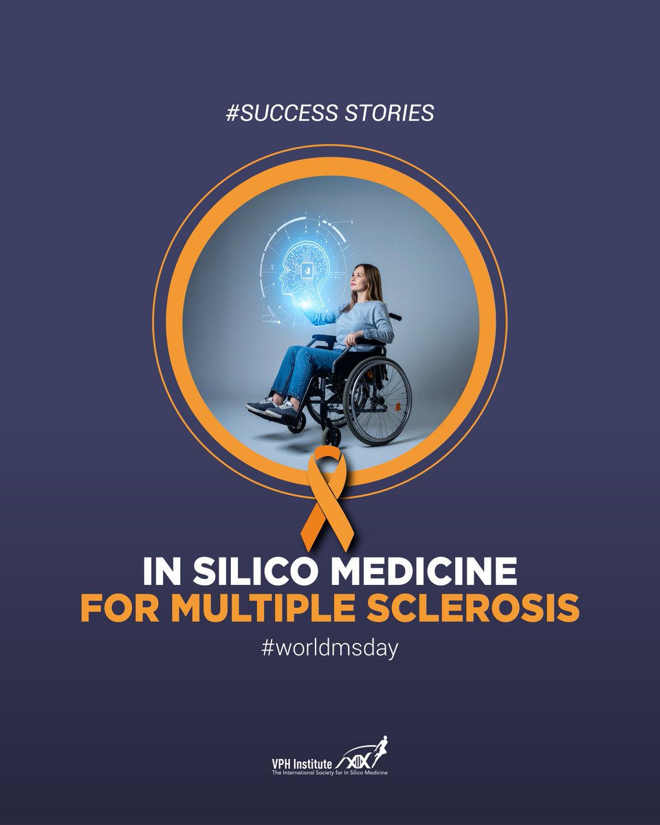 🧠 Multiple Sclerosis is unpredictable — but digital tools are helping us crack the code.
From Boston🇺🇸 to Catania🇮🇹, researchers are using #InSilicoMedicine to forecast MS progression and virtually test treatments.

🌍 On this #WorldMSDay, we highlight how innovation is bringing