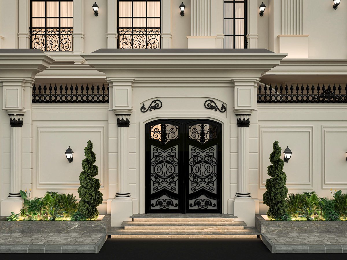 luxurydes1's tweet photo. واجهات النيوكلاسيك اللي تجمع بين الفخامة والبساطة✨
واجهة بخطوط رأسية وأناقة متزنة تعطي حضور وهيبة للمشروع! https://t.co/OiZrqhF2BV