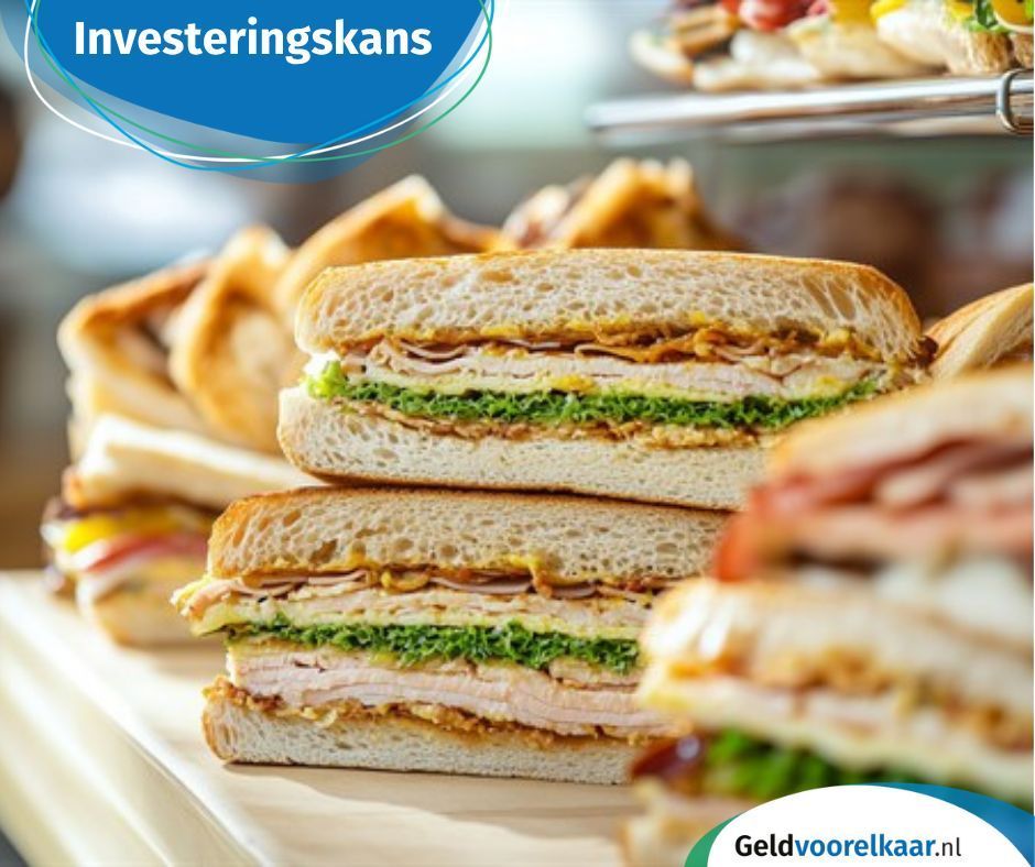 𝗜𝗡𝗩𝗘𝗦𝗧𝗘𝗥𝗜𝗡𝗚𝗦𝗞𝗔𝗡𝗦 ➜ Hamers belegde broodjes 
Pitch: geldvoorelkaar.nl/crowdfunding-p… 

Investeert u mee? 

𝗞𝗲𝗻𝗺𝗲𝗿𝗸𝗲𝗻: 
Rente: 10% 
Bedrag: € 60.000 
Looptijd: 48 maanden 
Classificatie: 5s 

#geldvoorelkaar #crowdfunding #financiering #investeren #beleggen