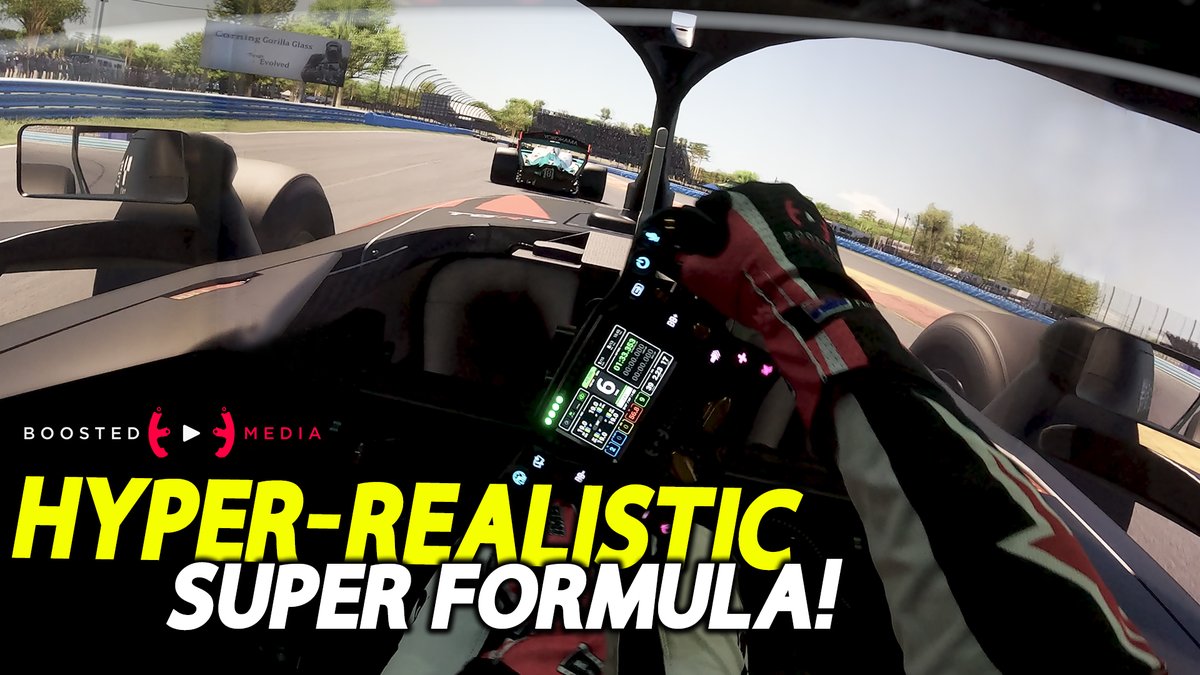 Today I decided to try something new! SUPER FORMULA! These cars are lightning fast, analog, and have a cool Push To Pass feature which adds some extra strategy. 

Lets jump into an online race around Watkins Glen in the Hyper-Realistic rig!

youtu.be/E03K-g_sMIo

#Simracing