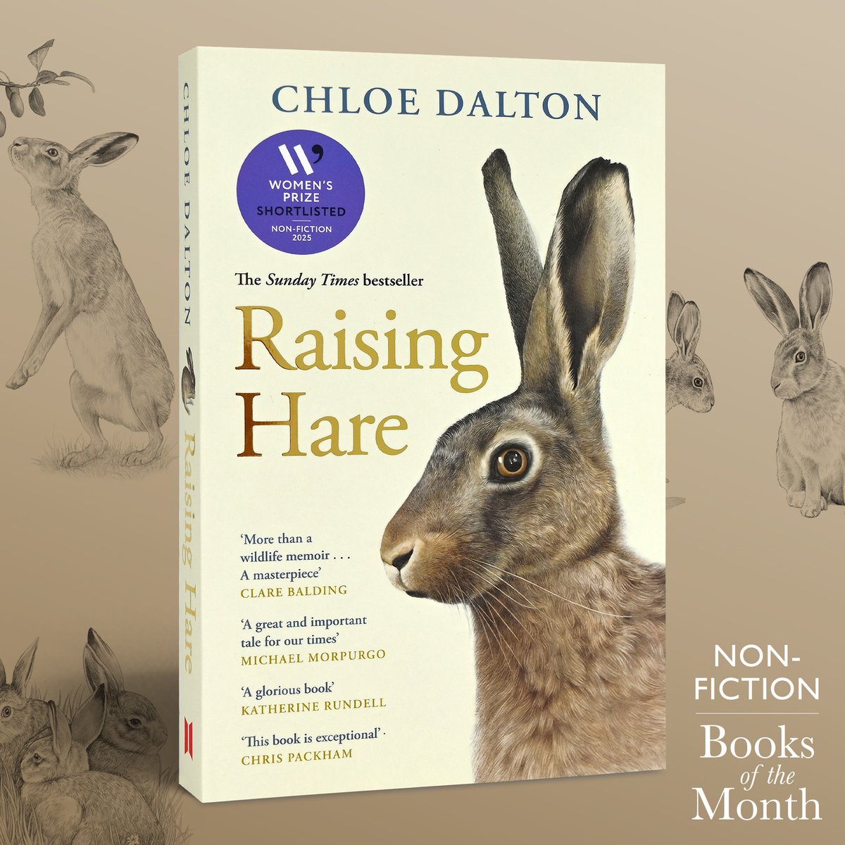 Waterstones (@waterstones) on Twitter photo Chronicling an extraordinary relationship between human and animal, <a href="/chloedaltonuk/">Chloe Dalton</a> reminds us that the most remarkable experiences can often arise when we least expect them in RAISING HARE, our brilliant Non-fiction Book of the Month: waterstones.com/book/raising-h… #WBOTM Chronicling an extraordinary relationship between human and animal, <a href="/chloedaltonuk/">Chloe Dalton</a> reminds us that the most remarkable experiences can often arise when we least expect them in RAISING HARE, our brilliant Non-fiction Book of the Month: waterstones.com/book/raising-h… #WBOTM